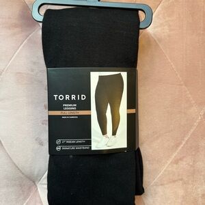 Torrid Black Full-Length Leggings